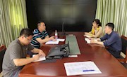 南昌市水利综合服务中心来校调研指导节水工作