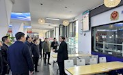 省督查组来校检查食堂安全生产工作