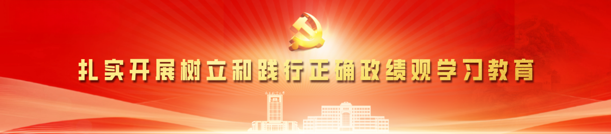 扎实开展树立和践行正确政绩观学习教育